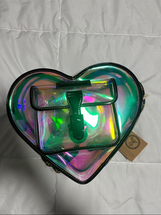 Dr. Martens Handbags - Dr. Martens Holographic Heart Bag NWT